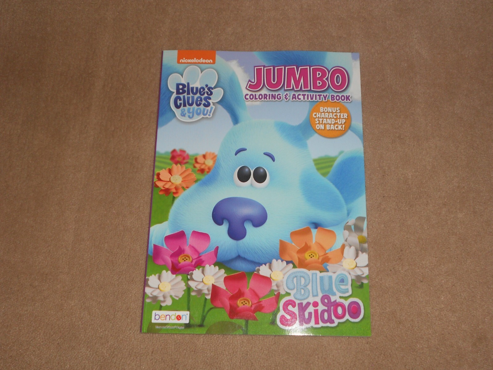 NEW, BLUE’S CLUES & YOU JUMBO COLORING AND ACTIVITY BOOK