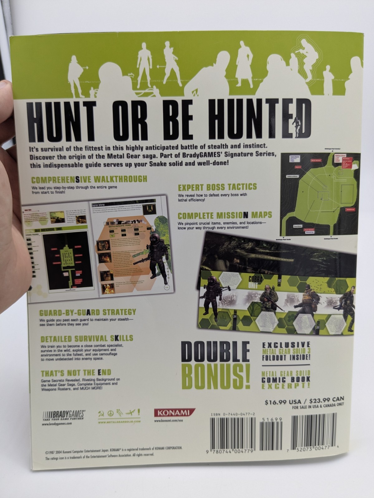 Metal Gear Solid 3 : Snake Eater Strategy Guide Brady Games