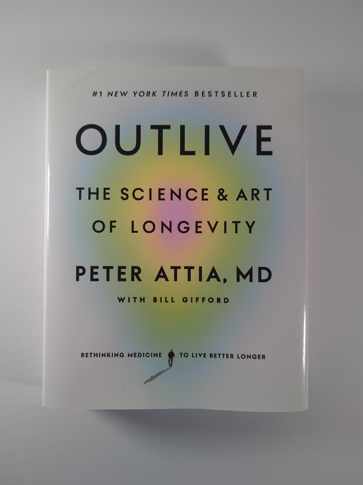 Outlive: The Science and Art of Longevity – Peter Attia (Hardcover, 1st Ed) VG