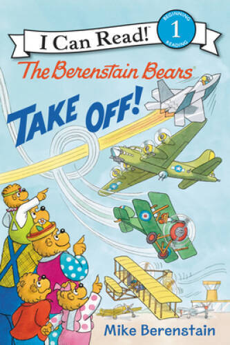 The Berenstain Bears Take Off! (I Can Read Level 1) – Paperback – GOOD