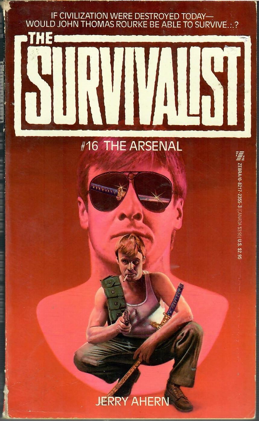 BUY 4 JERRY AHERN “THE SURVIVALIST” POCKET NOVELS for $5.63 ea. See Description.