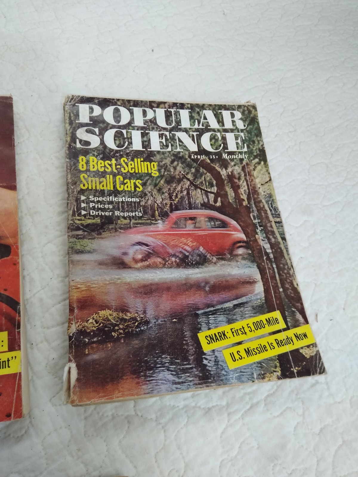 Popular Science Magazine Lot of 7 1958 Jan Feb March April May Aug Sep