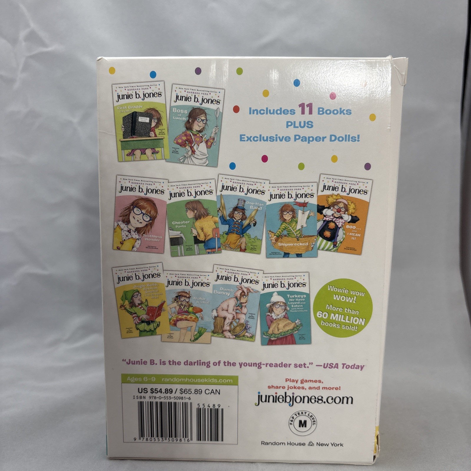 Junie B. Jones Complete First Grade Collection: Books 18-28 Boxed Set Pre-owned