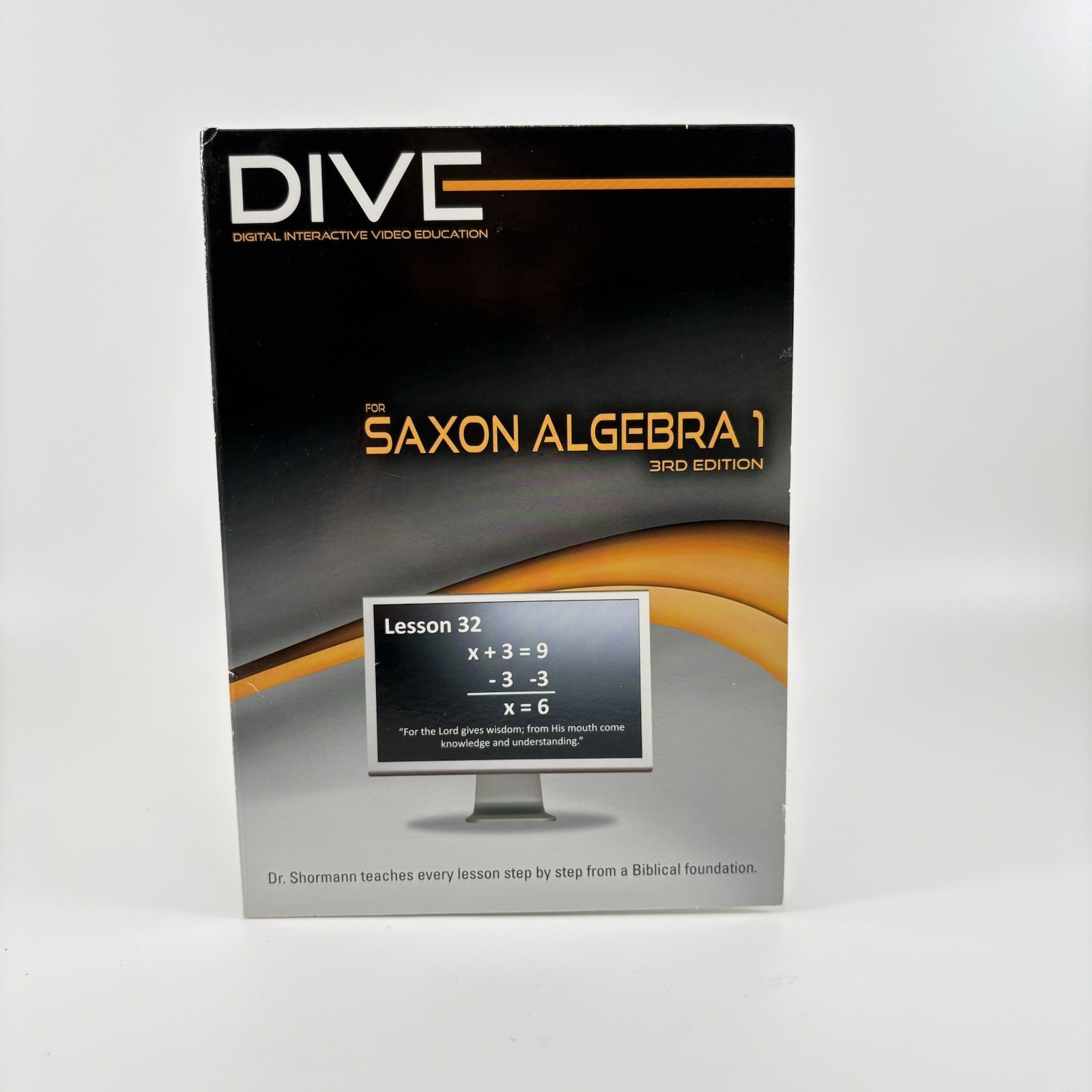 DIVE Saxon Math Algebra 1 3rd Edition Disc – CD-ROM