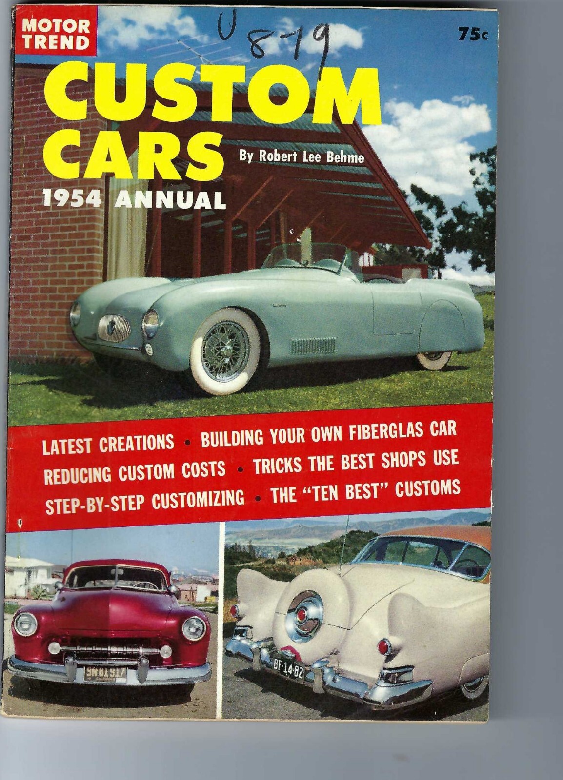 1954, Custom Cars 1954 Annual. Trend #109. 160 pages. Very rare!