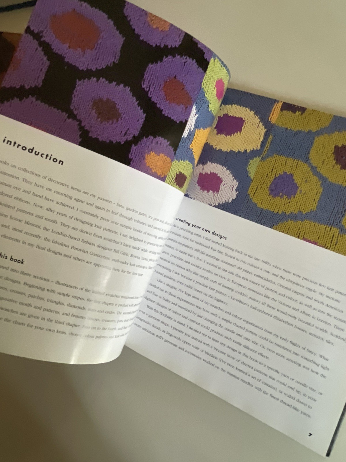 Kaffe Fassett Pattern Library 190 Knitwear Designs HC Color Knitting VG
