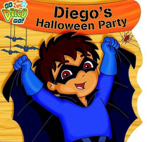 Diegos Halloween Party (Nick Jr Go Diego Go (Simon Spotlight – VERY GOOD