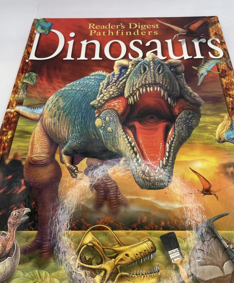 Vintage 1999 Reader’s Digest Pathfinders Dinosaurs By Paul M. A. Willis