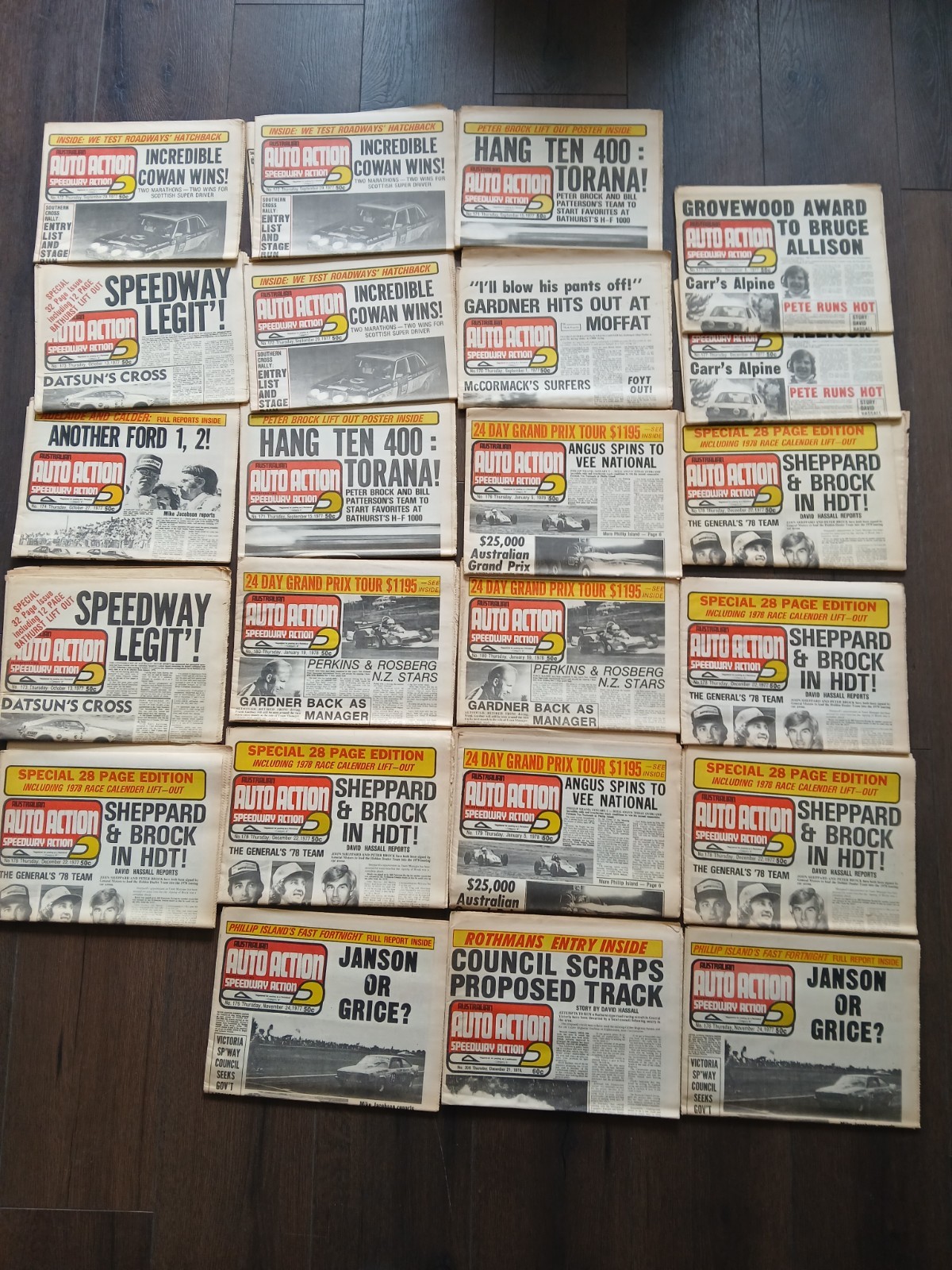 Australian Auto Action (Speedway Action) 1977 78 Motorsport Special