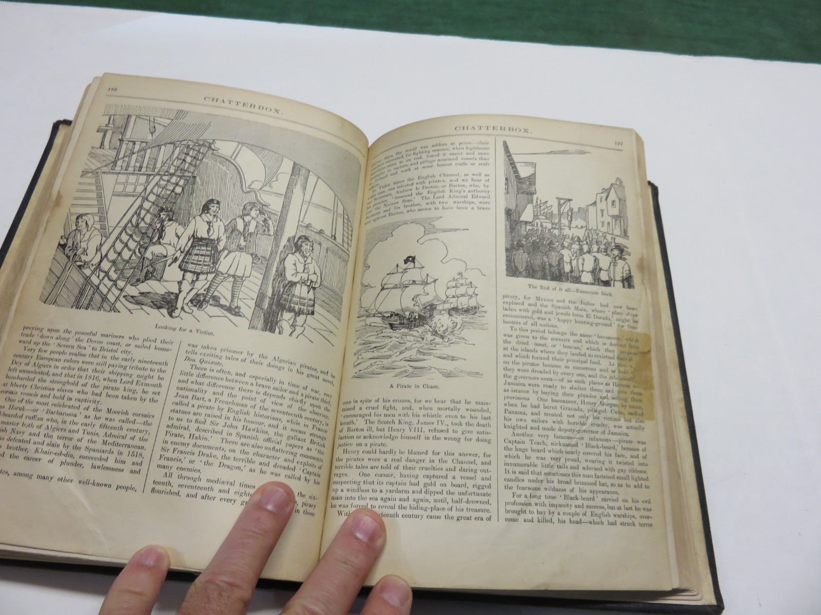 CHATTERBOX 1926 1925 First Edition printing “Former Library Book” J808.8
