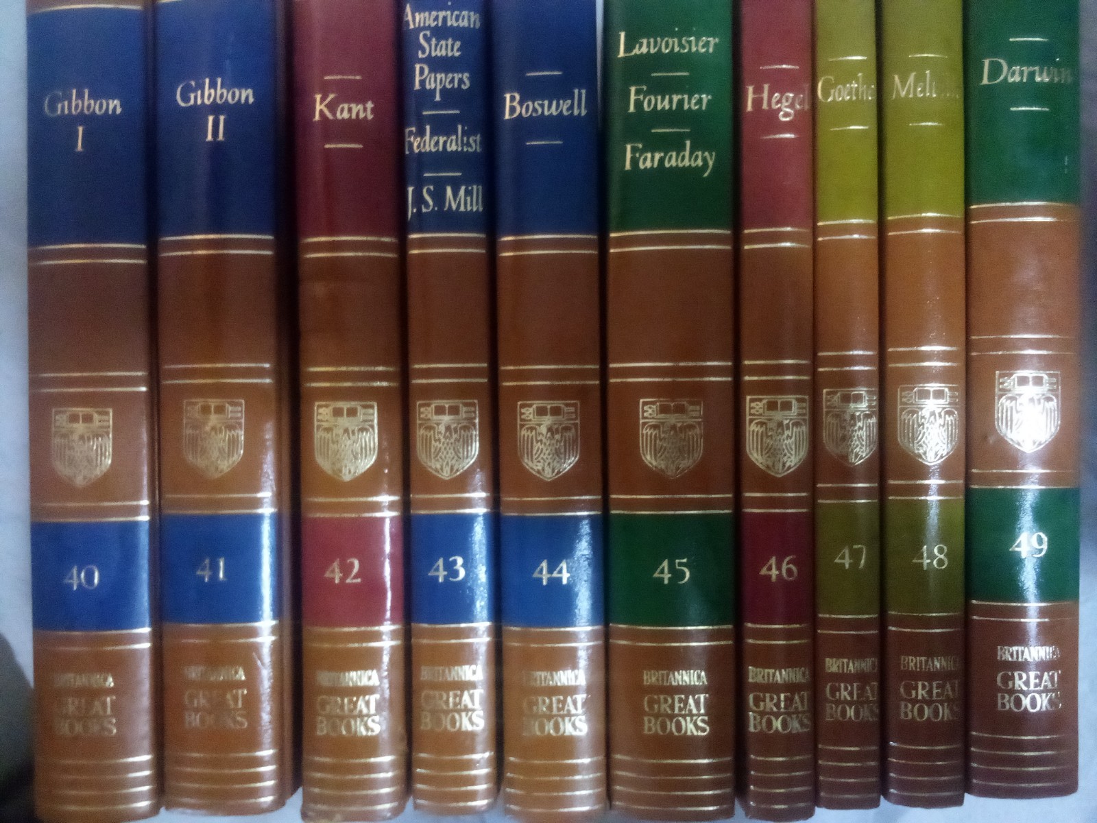 Great Books of the Western World 1952 Volumes 40 – 49