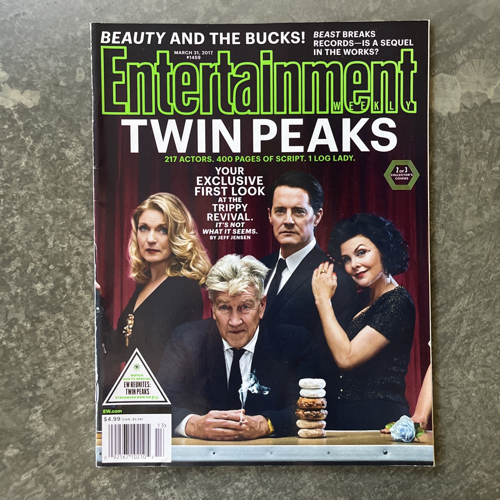 Entertainment Weekly Magazine Twin Peaks Laura Dern Madchen Amick NEW NO LABEL