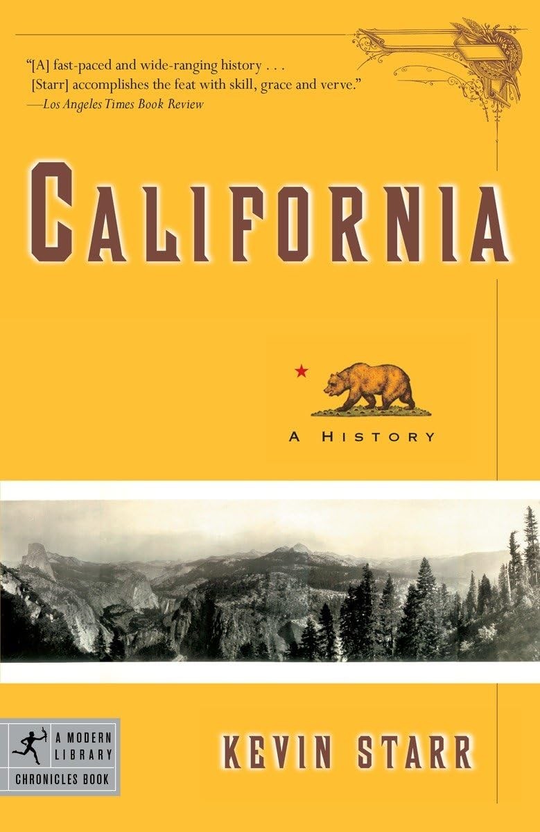 California: A History (Modern Library Chronicles) – Starr, Kevin – Very Good…