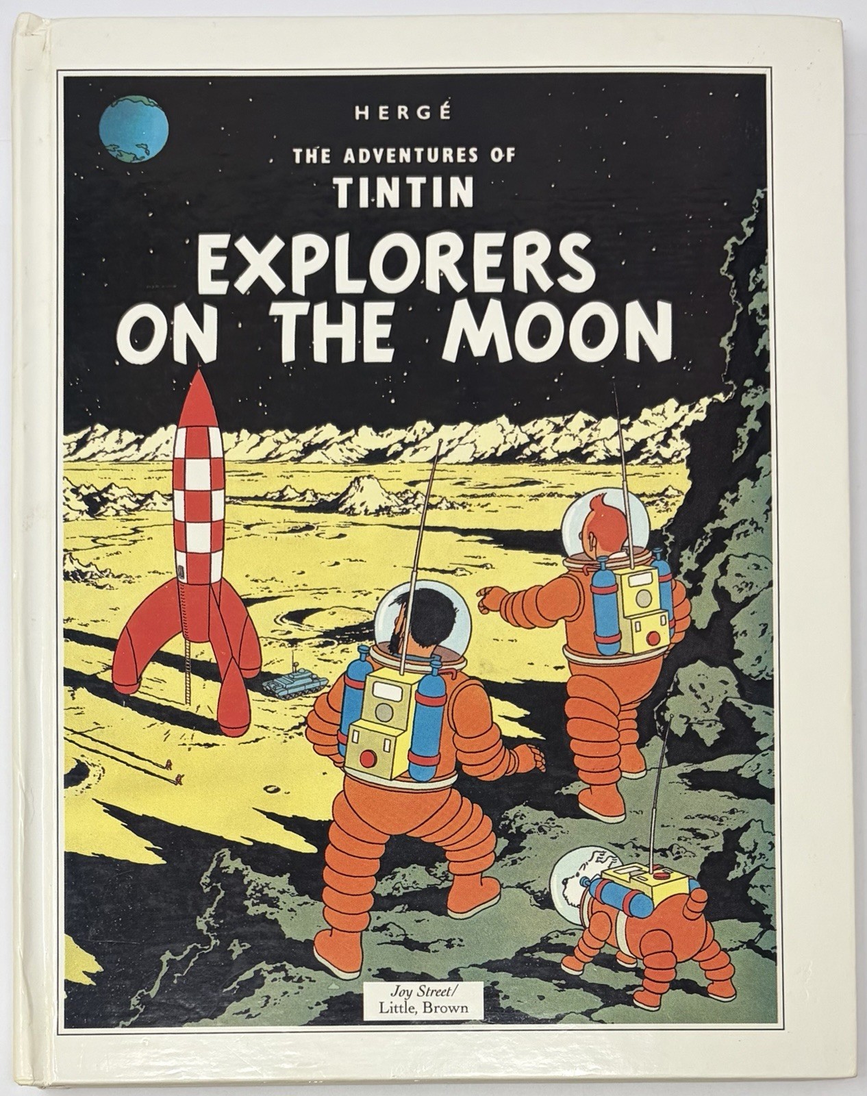 Adventures Of Tintin Explorers On The Moon Pop Up Book by Hergé 1992 Hardcover
