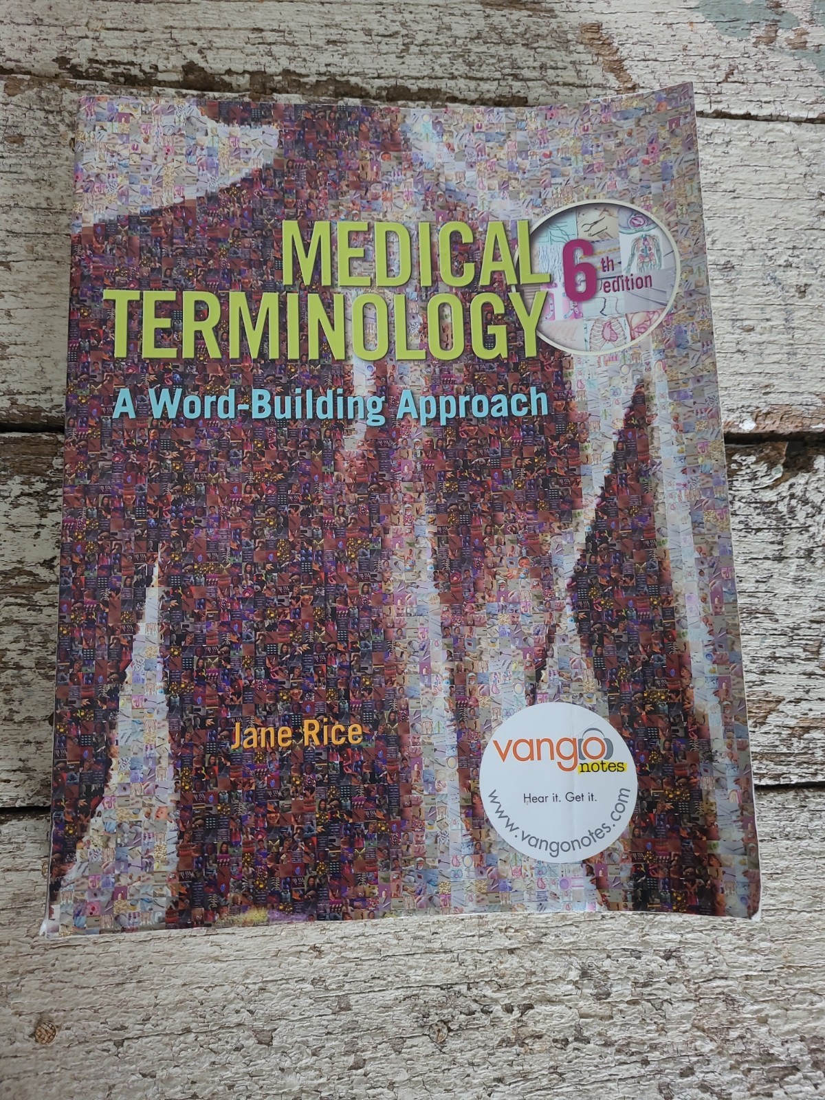 Medical Terminology : A Word-Building Approach by Jane Rice 2007 CD NOT INCLUDED