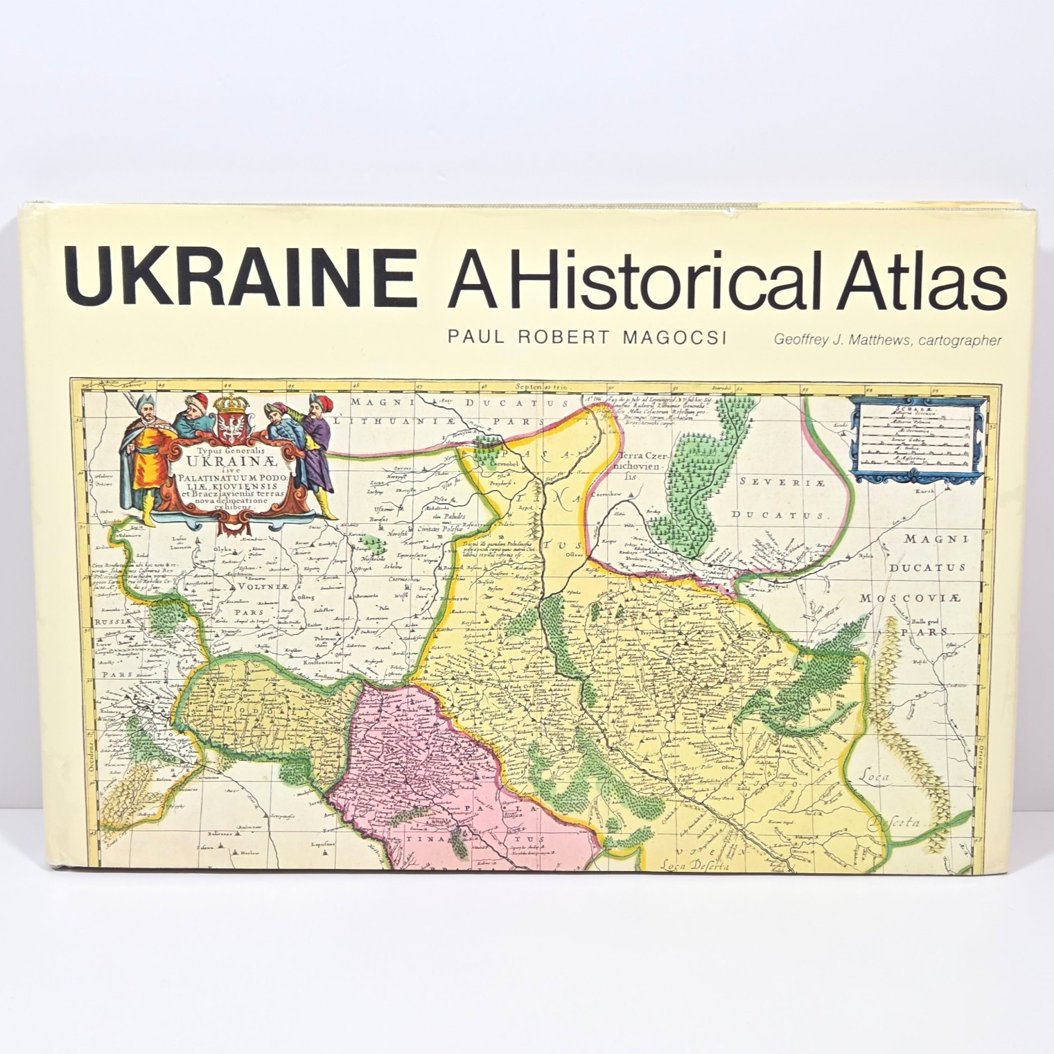 Ukraine Historical Atlas Paul Robert Magocsi 1986 Toronto Maps Cartography HC