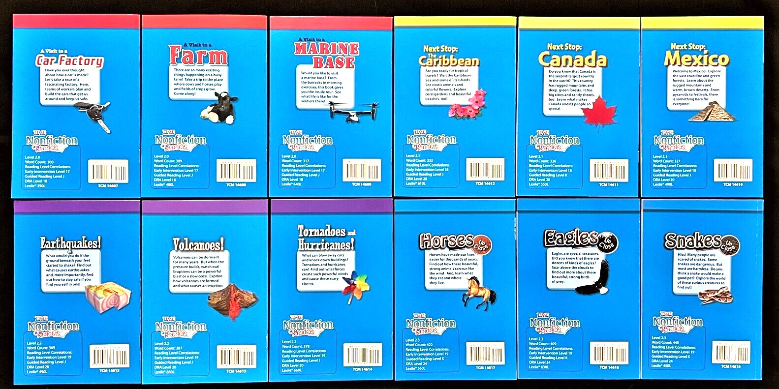 2nd Grade – TIME FOR KIDS (SOCIAL STUDIES & SCIENCE) 30 Nonfiction Reader Books