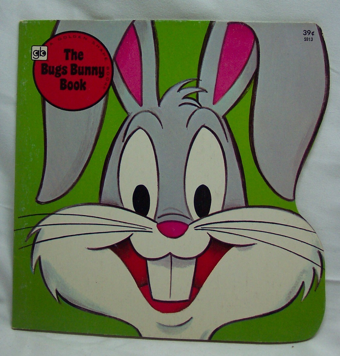 VINTAGE 1976 WB THE BUGS BUNNY BOOK Golden Shape Book Children’s Golden Press