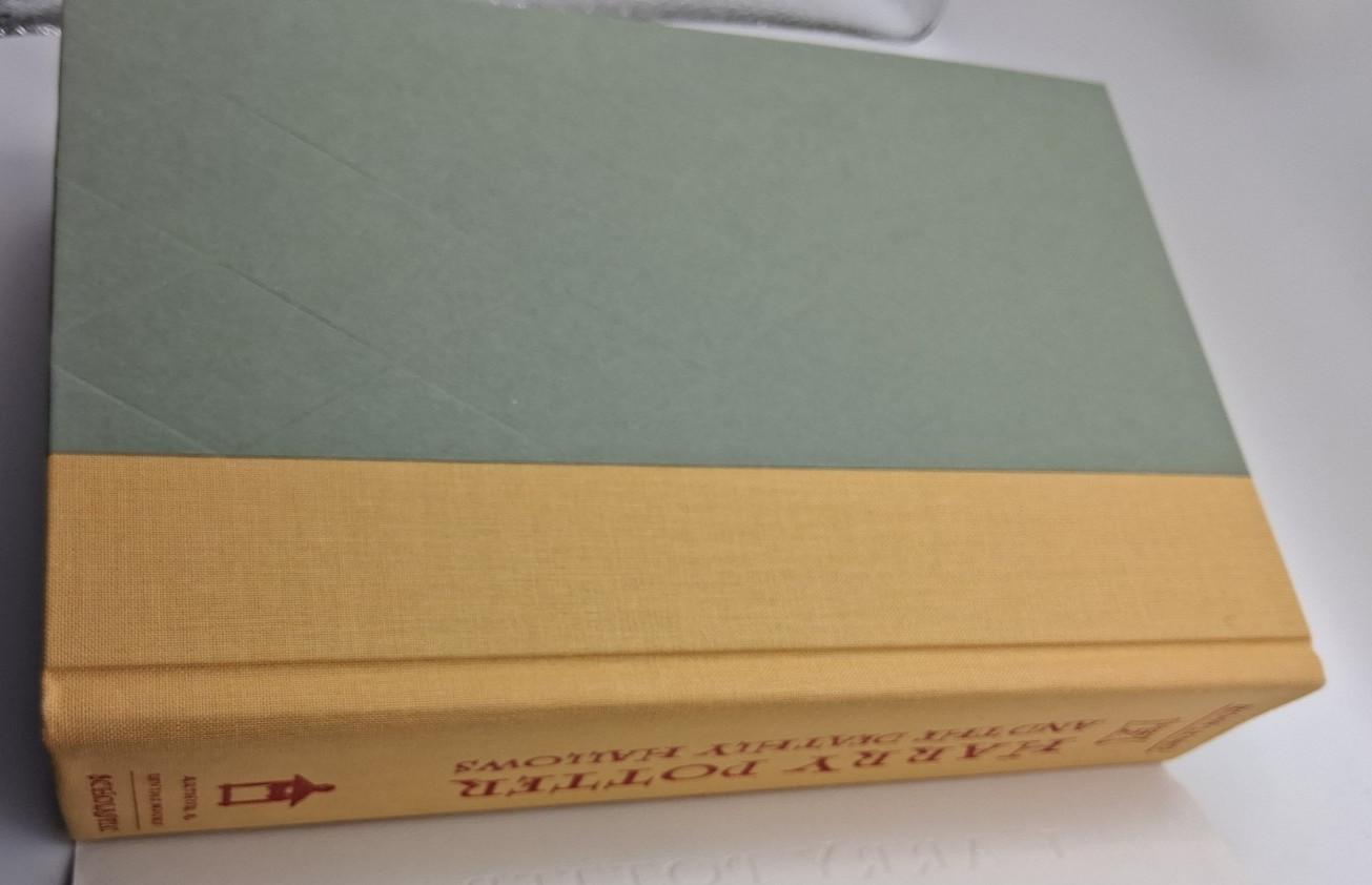 HARRY POTTER Deathly Hallows TRUE First Edition, 1st Printing DJ 759 pages Error