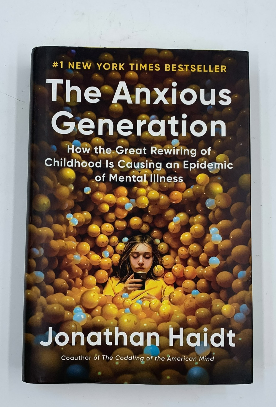 The Anxious Generation: How the Great – Hardcover, by Haidt Jonathan – Very Good