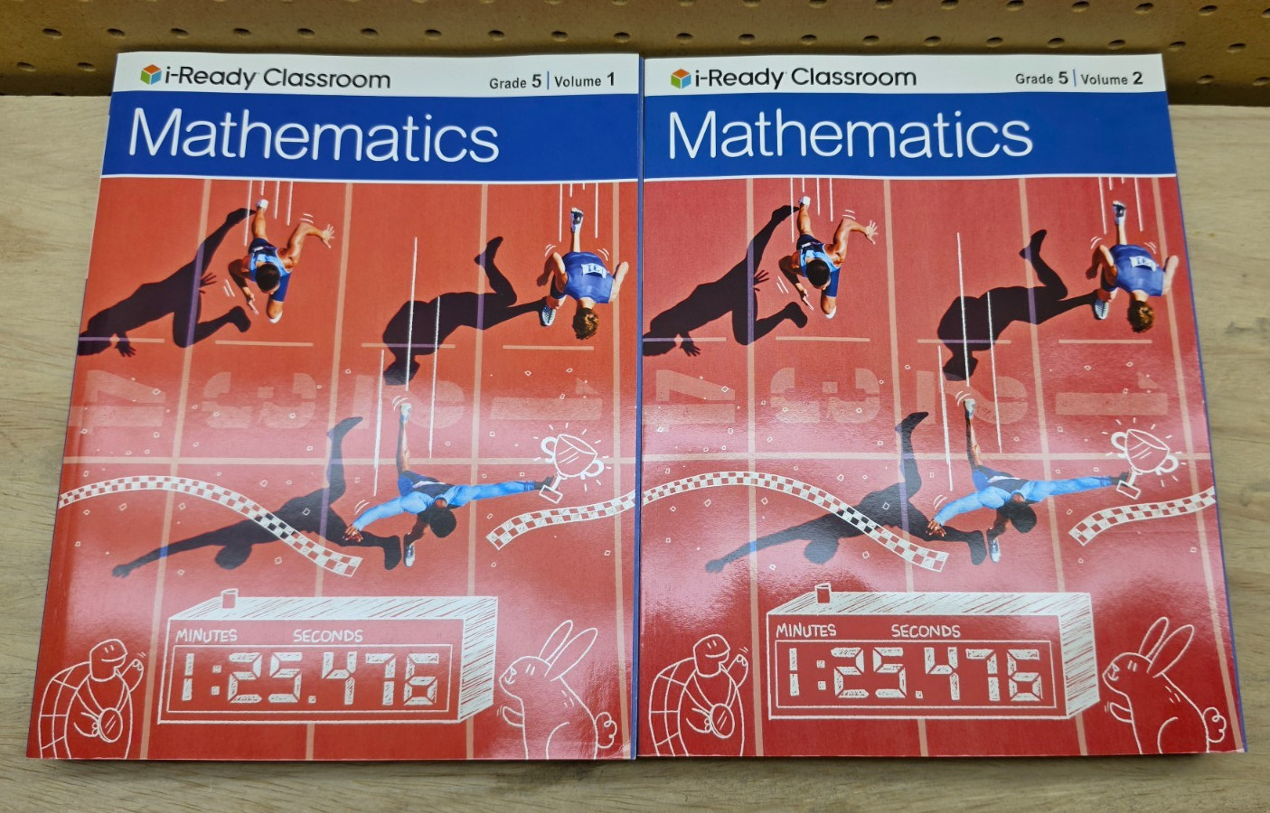 I Ready Classroom Mathematics Grade 5 Volume 1 & 2 Student Workbooks SHIPS FAST