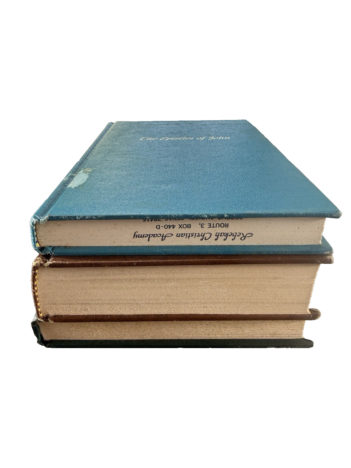Oliver B Greene Bible Commentary Lot Acts Epistles of John To Mother HC 3 Books