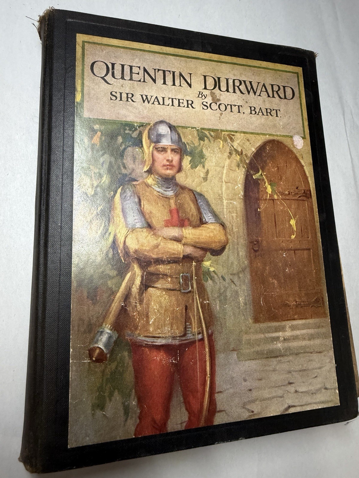 Vintage Quentin Durward Sir Walter Scott 1923 Hardcover Illustrated Charles