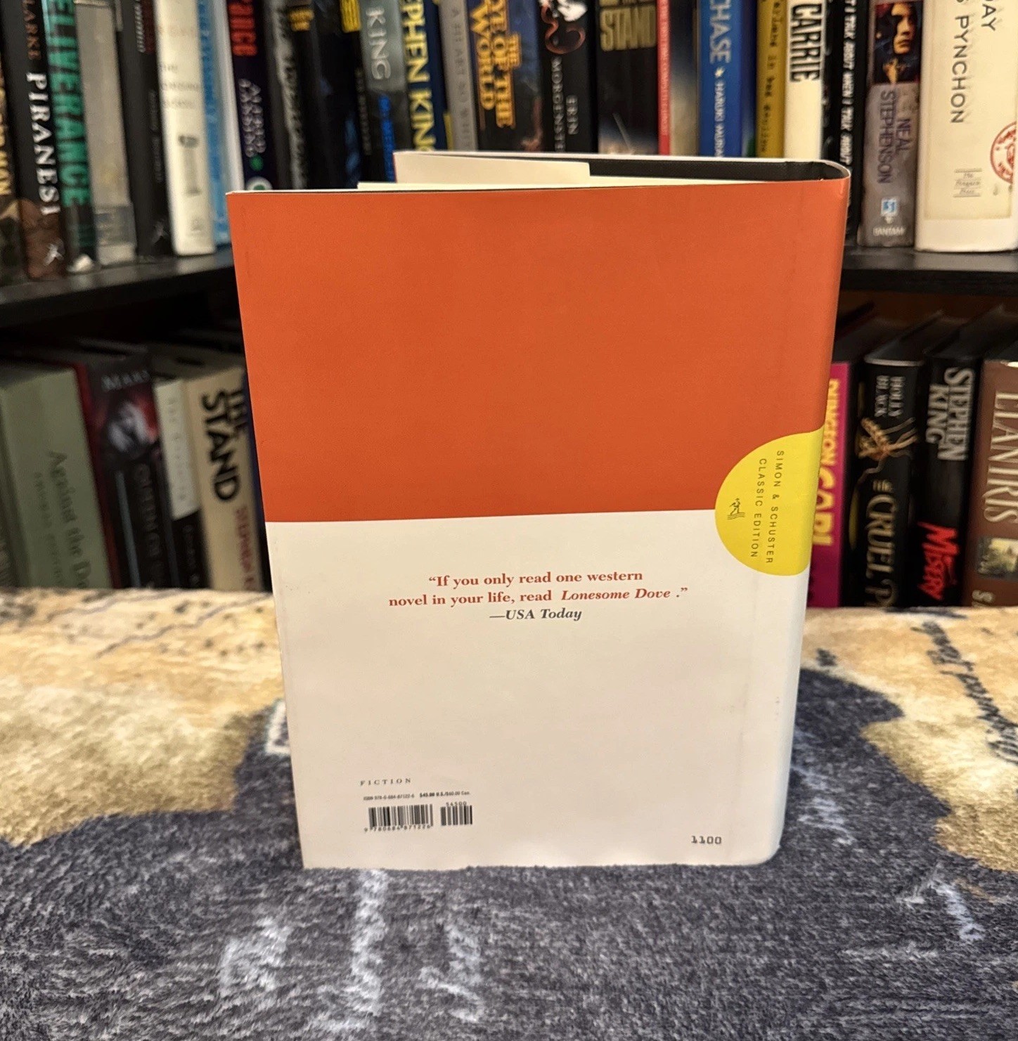 Lonesome Dove – Larry McMurtry (Hardcover) Simon Schuster Classic Edition, VG+