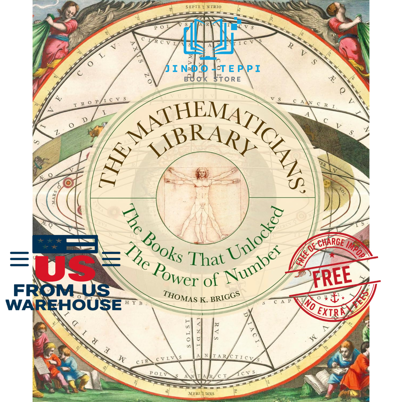 The Mathematicians’ Library Hardcover Math History Book 2025 Briggs