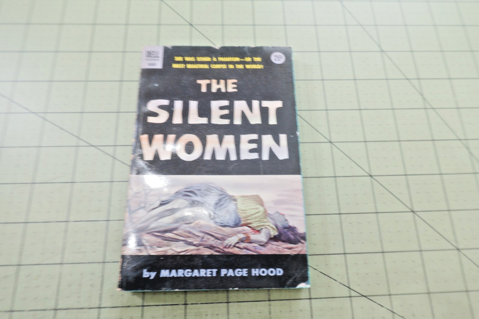 The Silent Women By Margaret Page Hood Vintage Dell #880 1953 Mystery Thriller