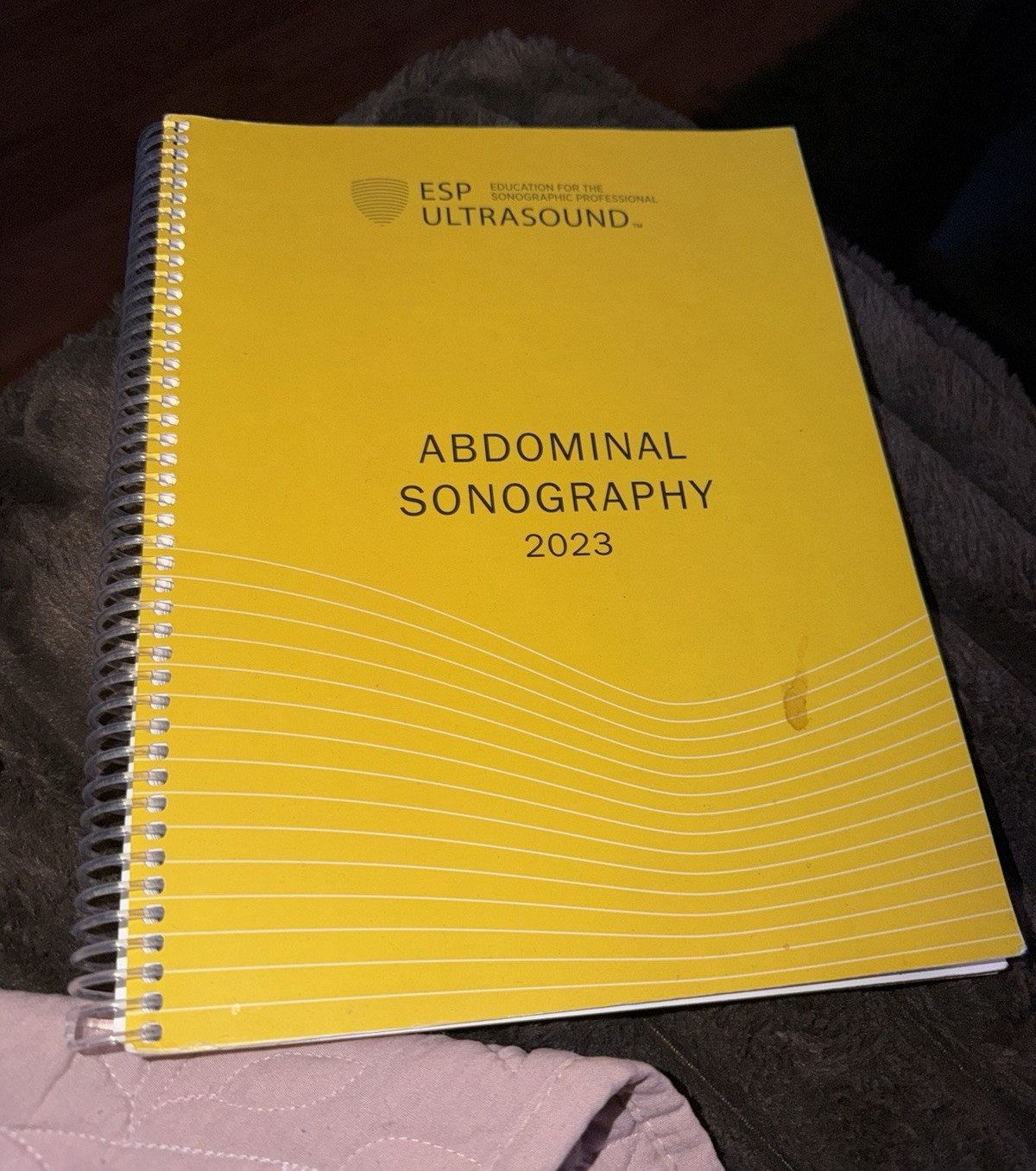 ESP Ultrasound Abdominal Sonography 2023 Ring/Wire Bound Textbook Bernhardt