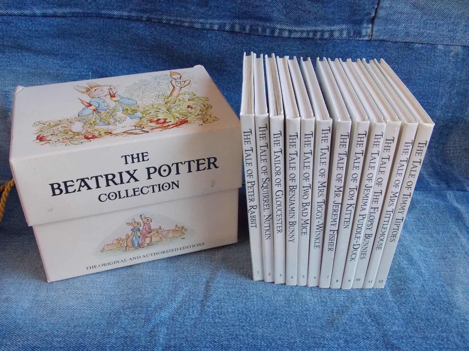 The Beatrix Potter Collection 12 Hardcover Boxed Set 1986 Frederick Warne & Co