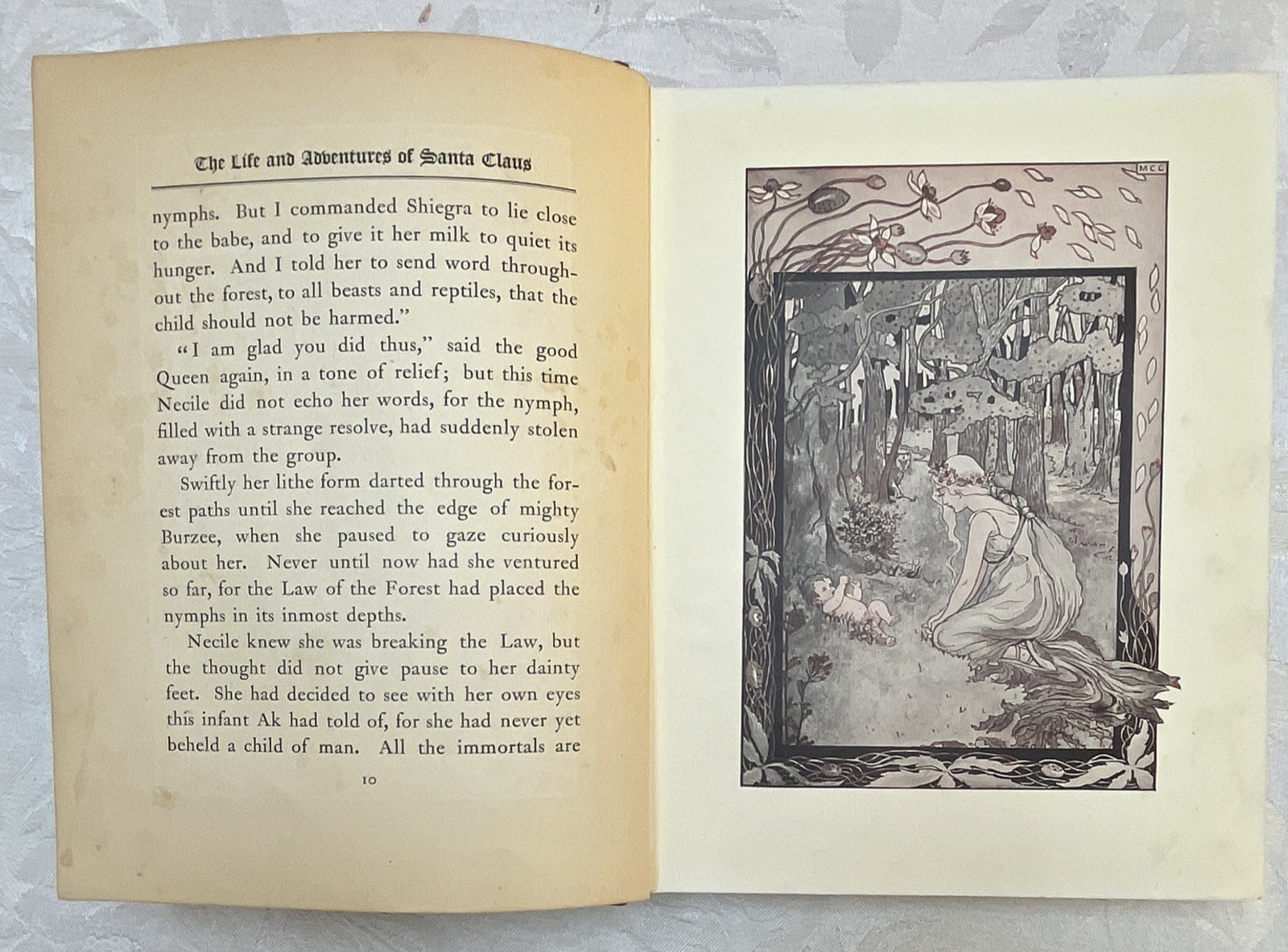 Life and Adventures of Santa Claus by L. Frank Baum (Oz) first edition 1902 Xmas