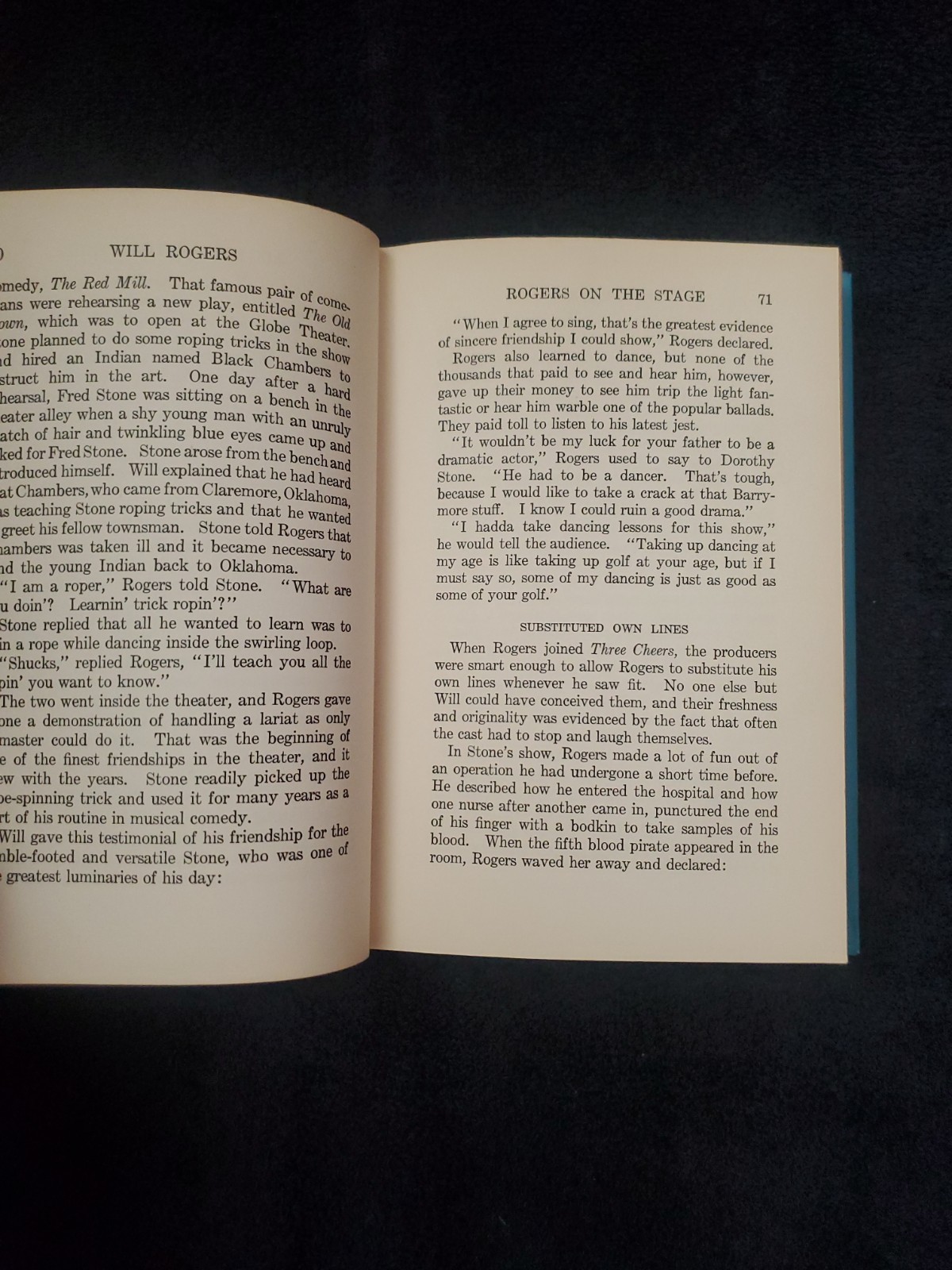 Vintage 1935 Will Rogers – Ambassador of Good Will by P.J. O’Brien