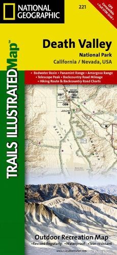 Nat Geo Maps Death Valley National Park Map (Map)