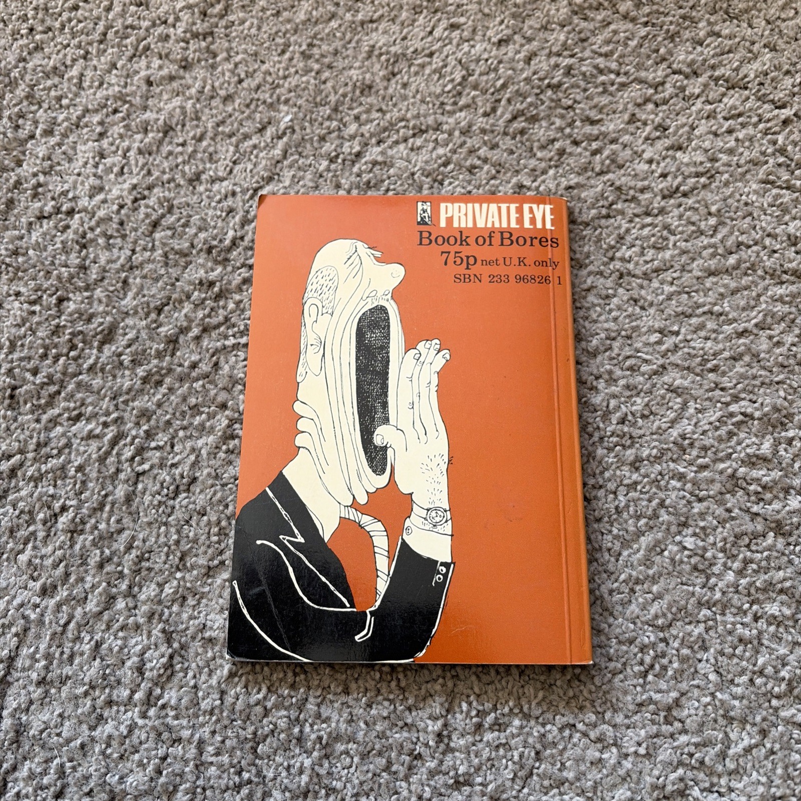 BOOK of BORES Private Eye 1976 UK PB MICHAEL HEATH Andre Deutsch SATIRE Cartoons