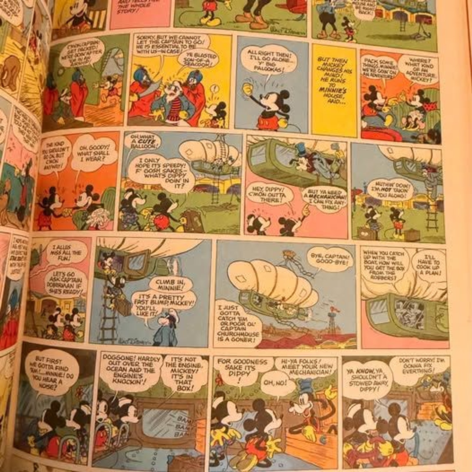 Mickey Mouse comic book
