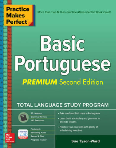 Practice Makes Perfect: Basic Portuguese, Premium Second Edition – VERY GOOD