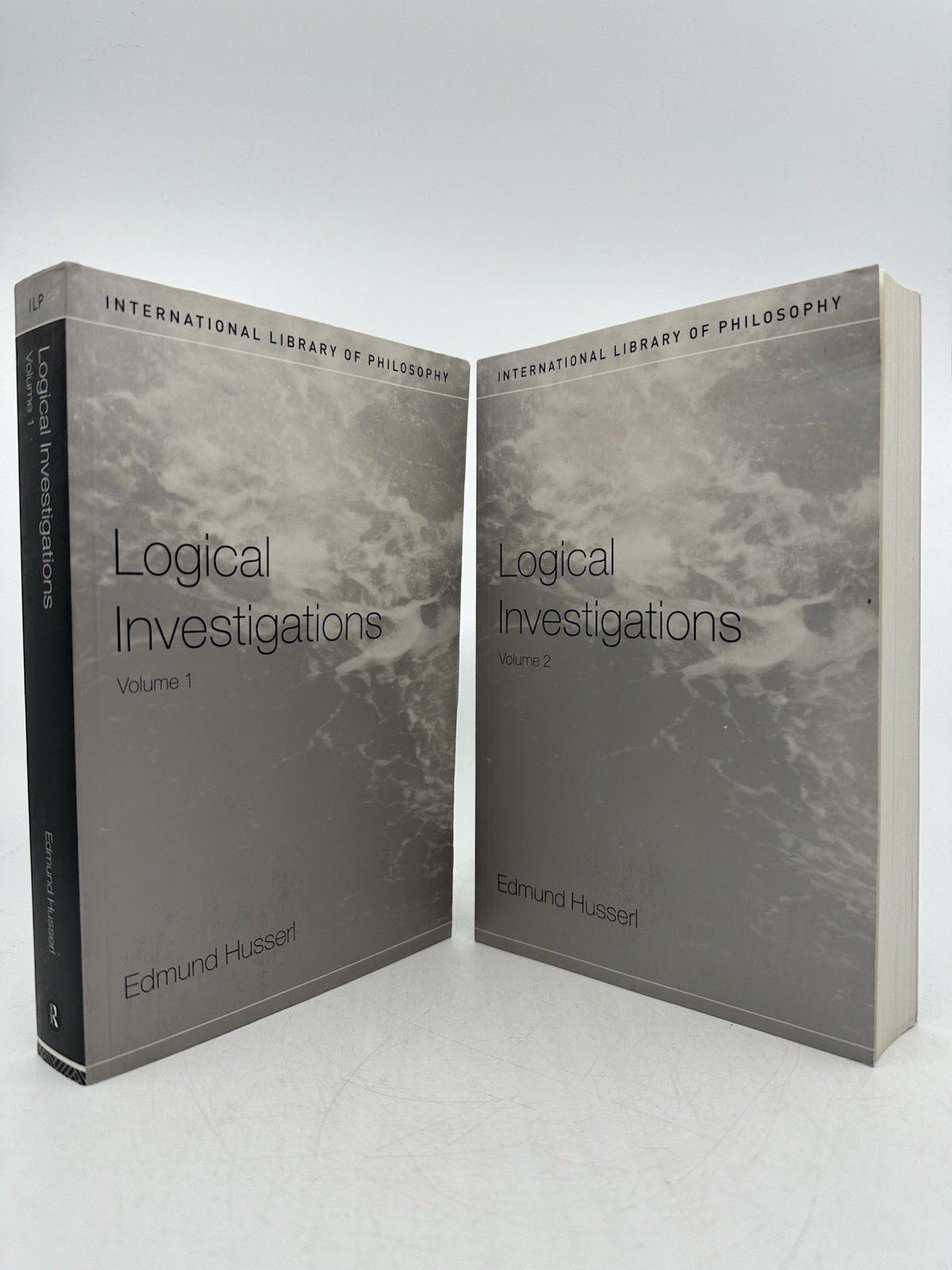 Edmund Husserl Logical Investigations Vol 1 & 2 Phenomenology Martin Heidegger
