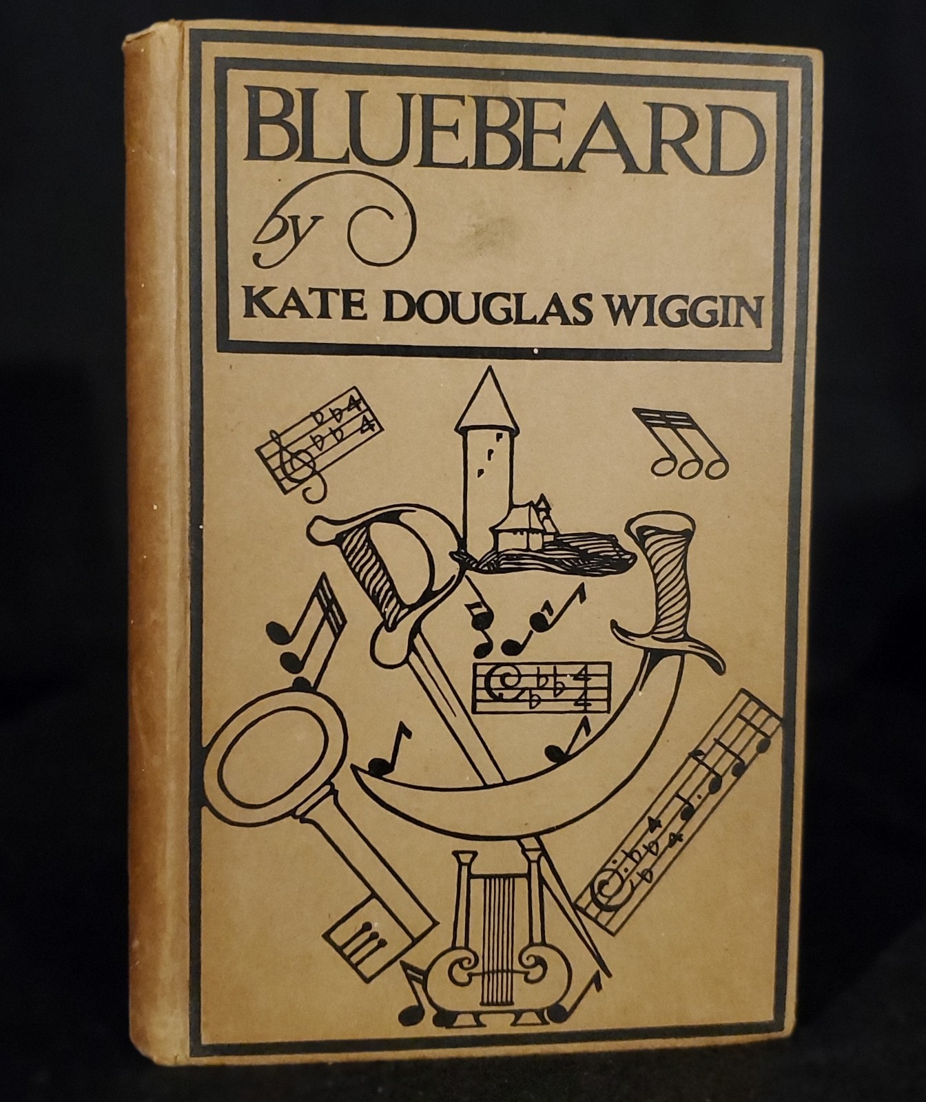 Orig. Vintage book: BLUEBEARD Musical by Kate Douglas Wiggin, 1914, 58 pages