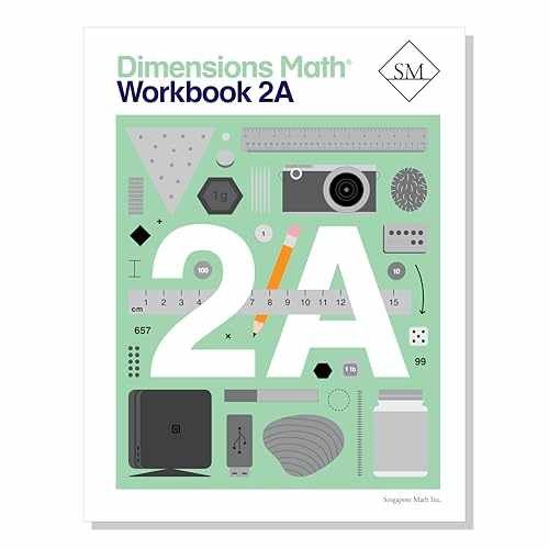 Dimensions Math Workbook 2A | – Paperback, by Singapore Math Inc. – Very Good h