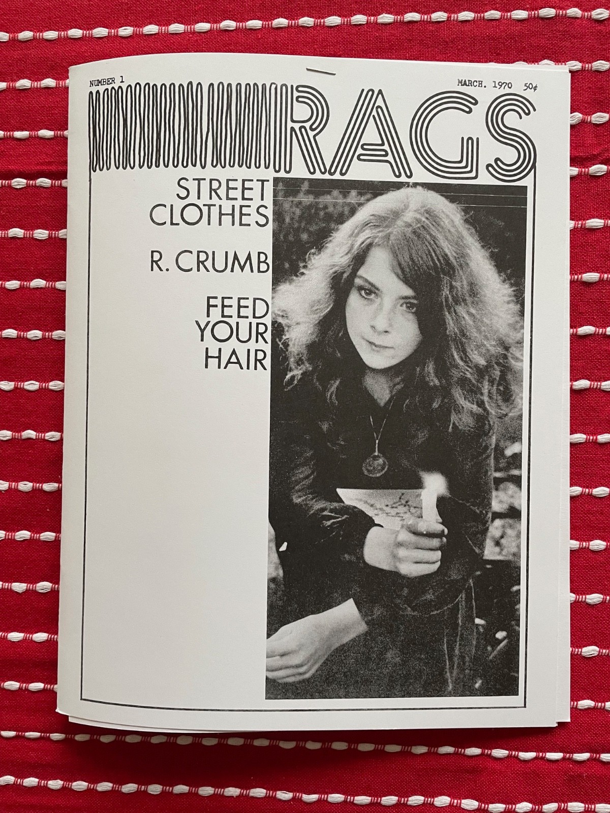 Rags Magazine 1970 Prototype Baron Wolman Fashion Rolling Stone Robert R. Crumb