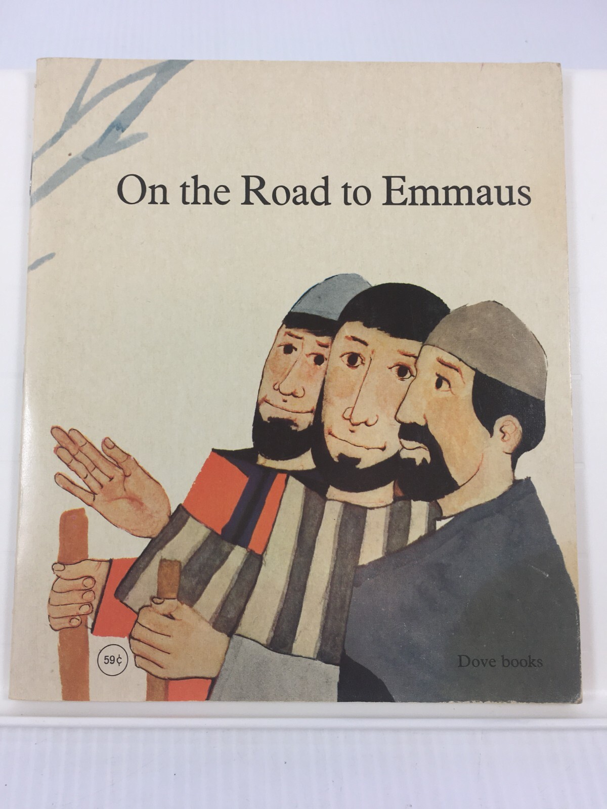 On The Road to Emmaus Vintage Book 1966 Children’s Book Dove Warbler Winstone