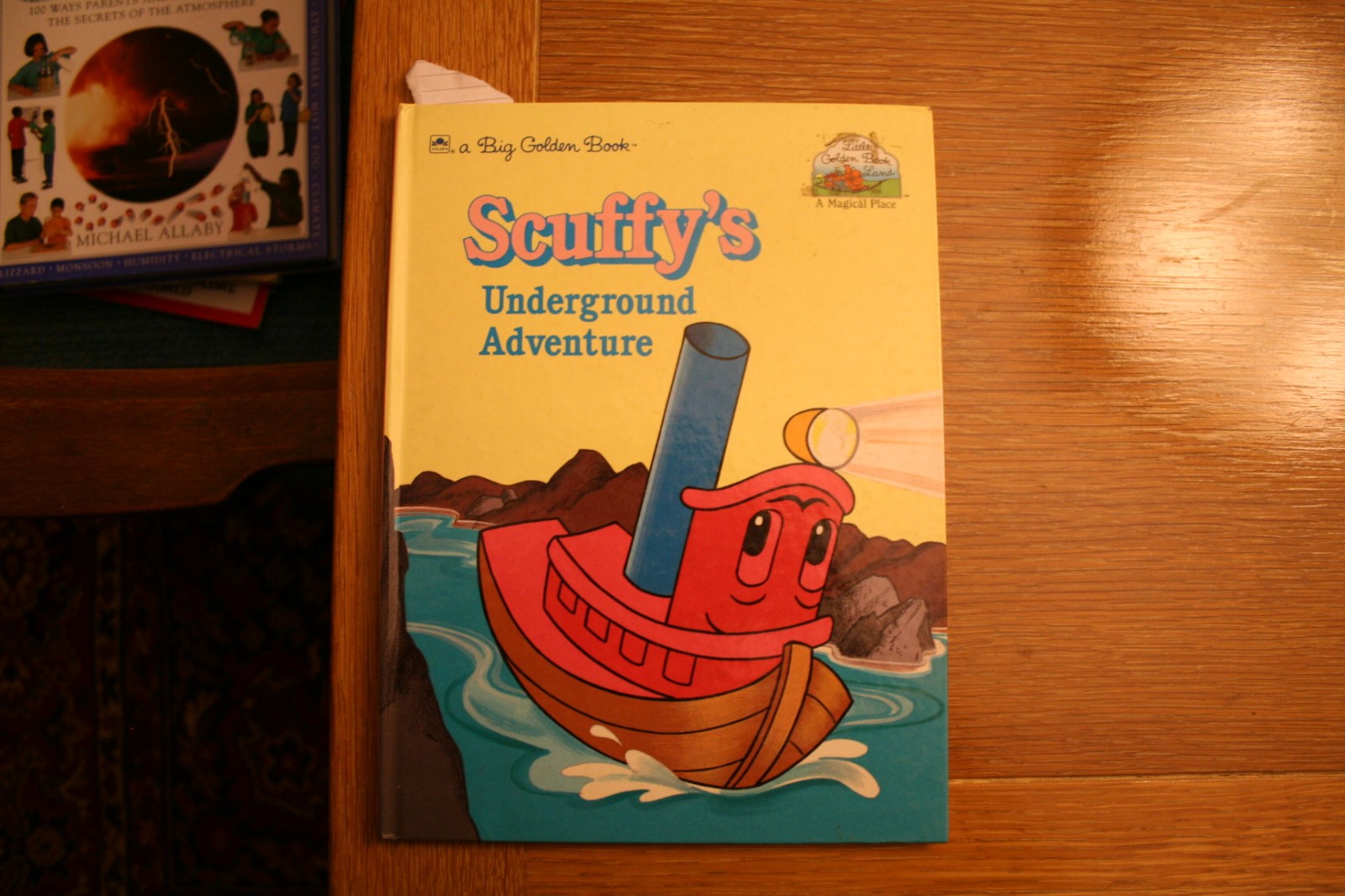 Scuffy’s Underground Adventure by Darrell Baker and Mary Carey (1990, Hardcover)