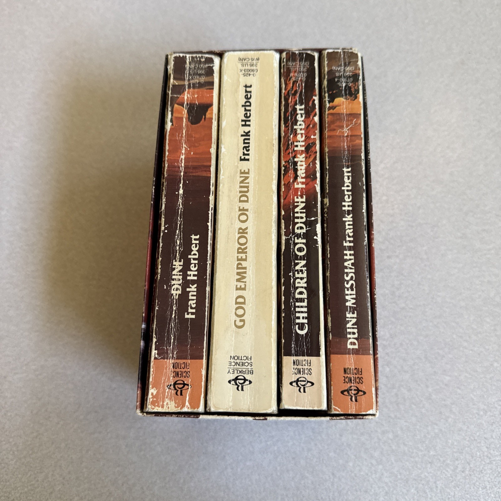 The Dune Collection Box Set 1984 Berkeley Edition Frank Herbert – 4 Books