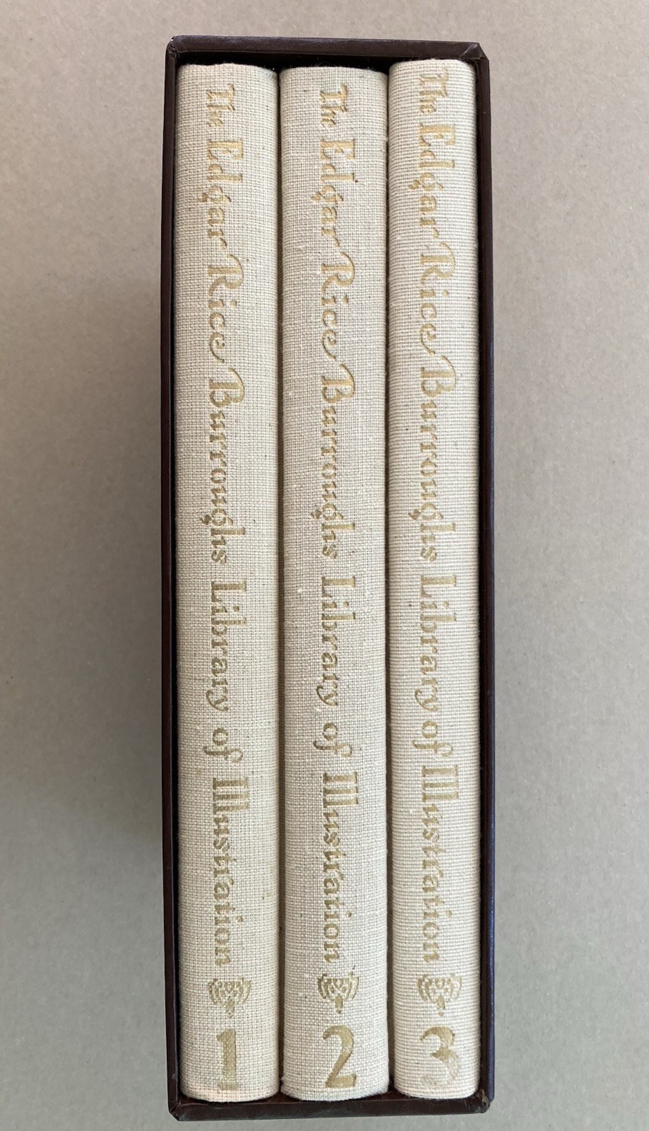 Tarzan-The Edgar Rice Burroughs Library of Illustration-3 Volumes in Slipcase