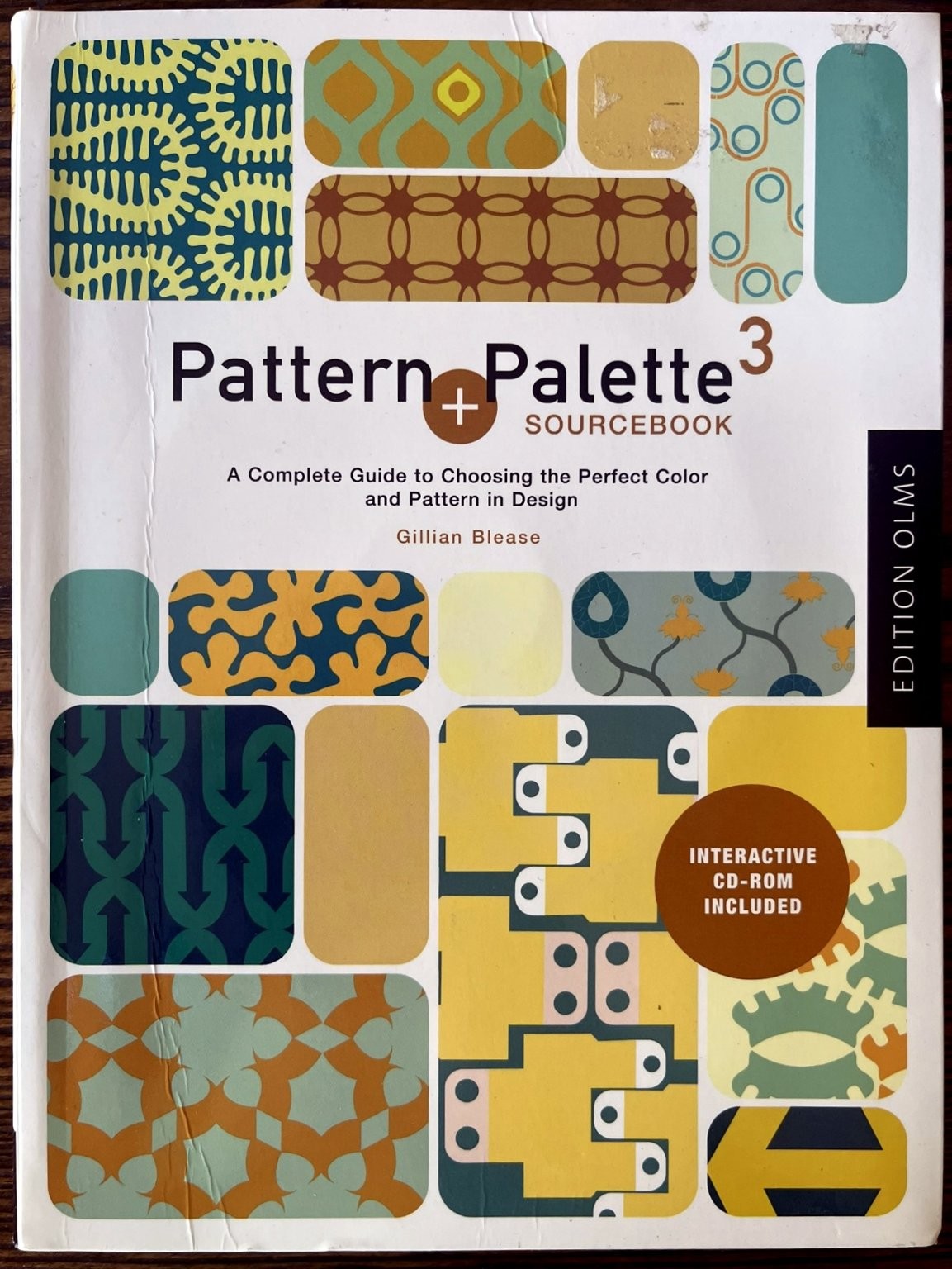 Pattern + Palette Sourcebook 3 Gillian Blease Design Color Pattern OLMS CD-ROM