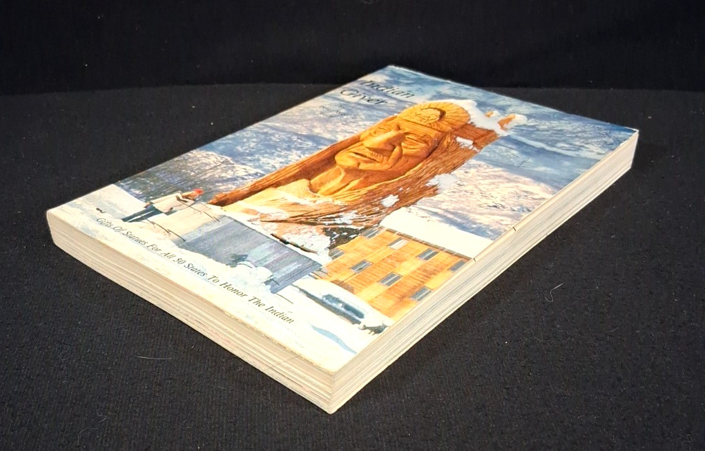 INDIAN GIVER by Peter Wolf Toth Signed – Paperback – 1984~4th Edition~MAPL