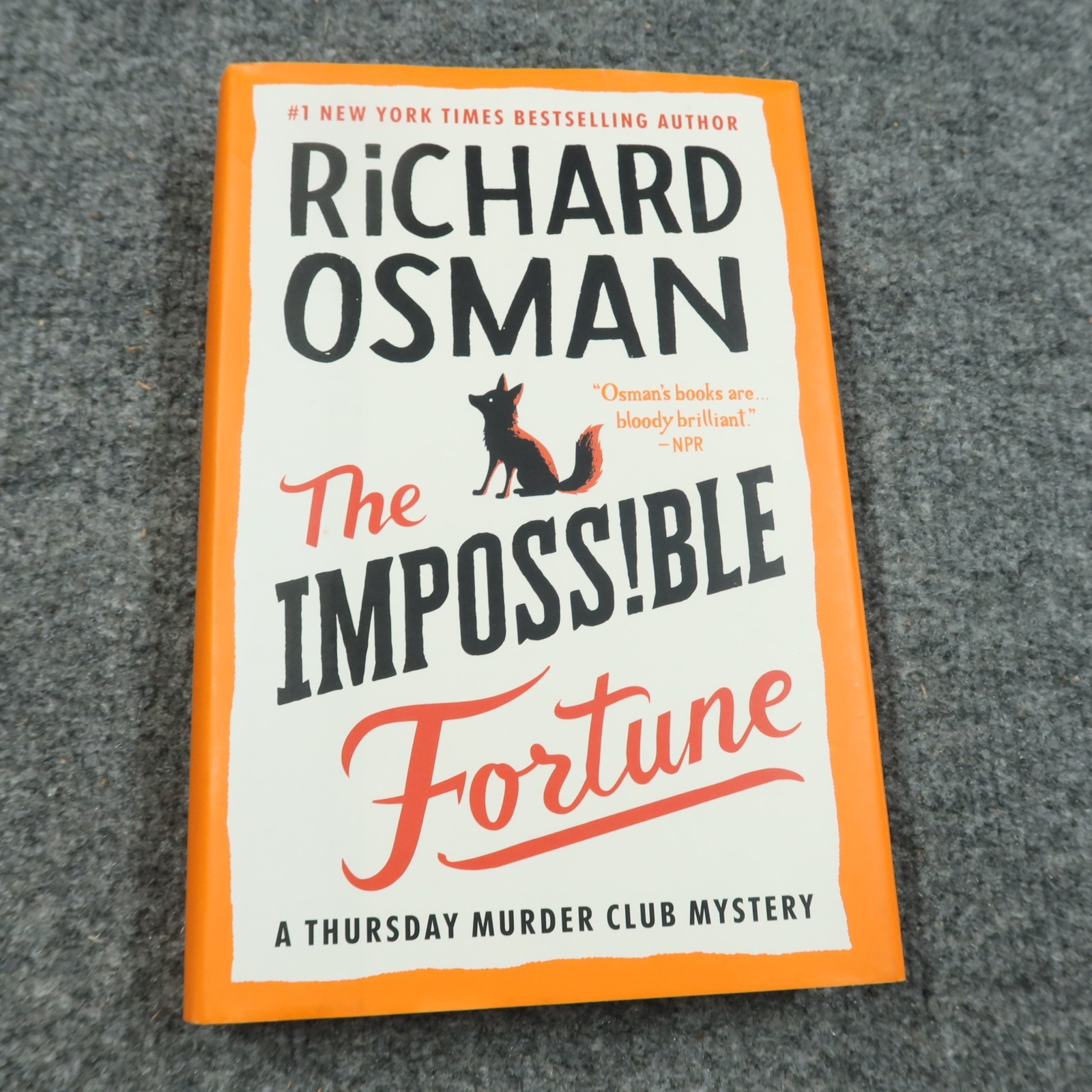 The Impossible Fortune: A Thursday Murder Club Mystery Hardcover Richard Osman