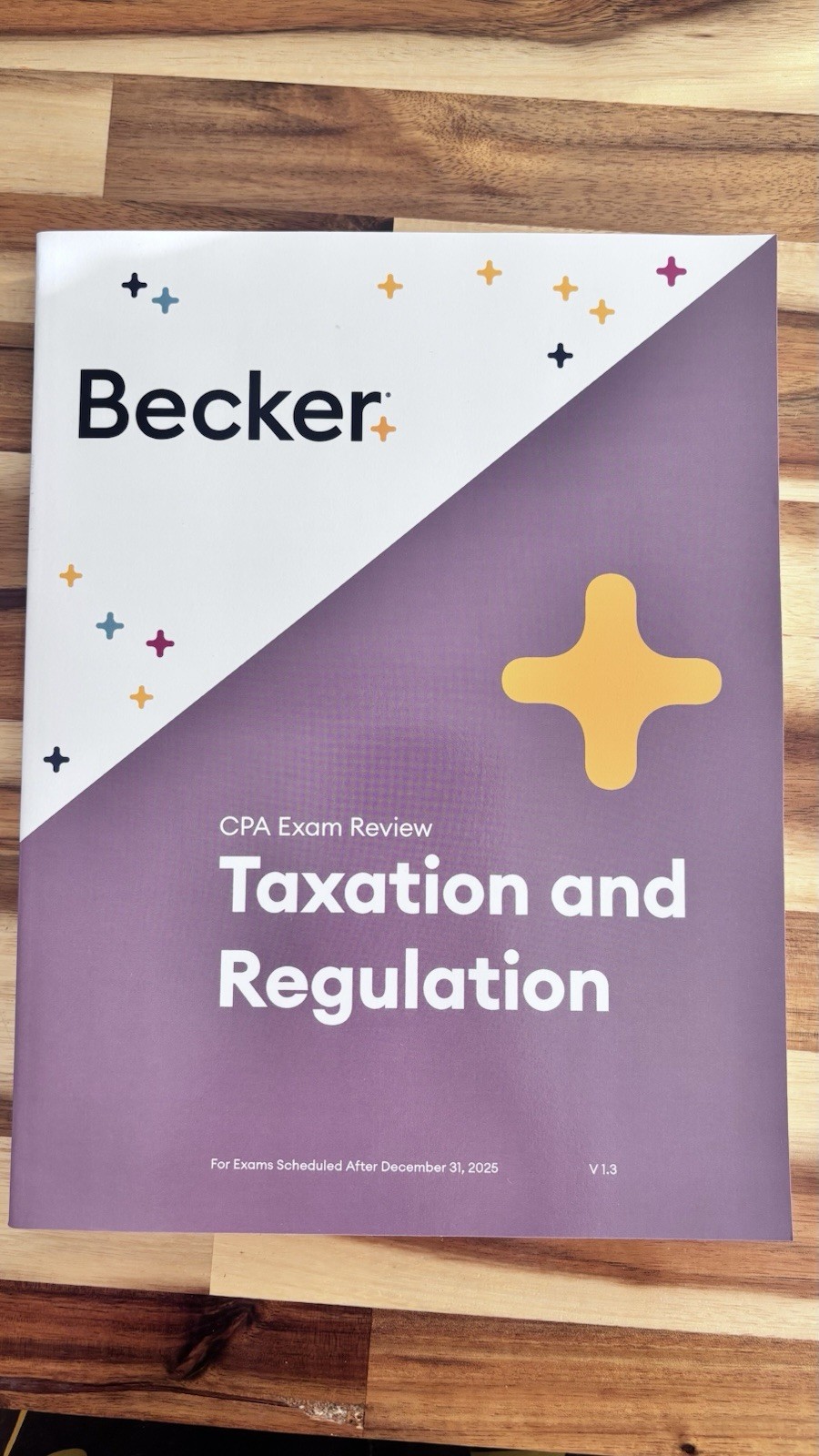 Brand New 2026 Becker CPA Exam Review REG V1.4